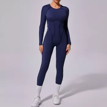 Open-Back Long-Sleeve Yoga Jumpsuit: Fit, Style & Care